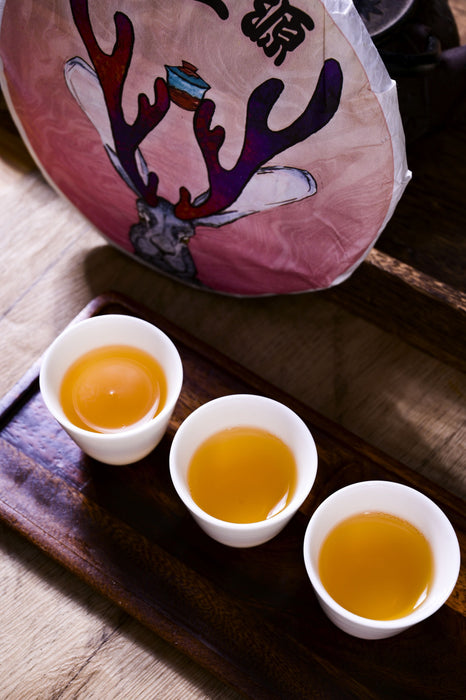 2023 Yunnan Sourcing "Da Qing Gu Shu" Raw Pu-erh Tea Cake
