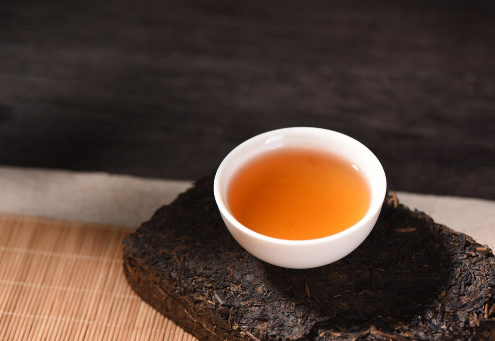 2009 Gao Jia Shan "Wild Fu Zhuan" Hunan Brick Tea