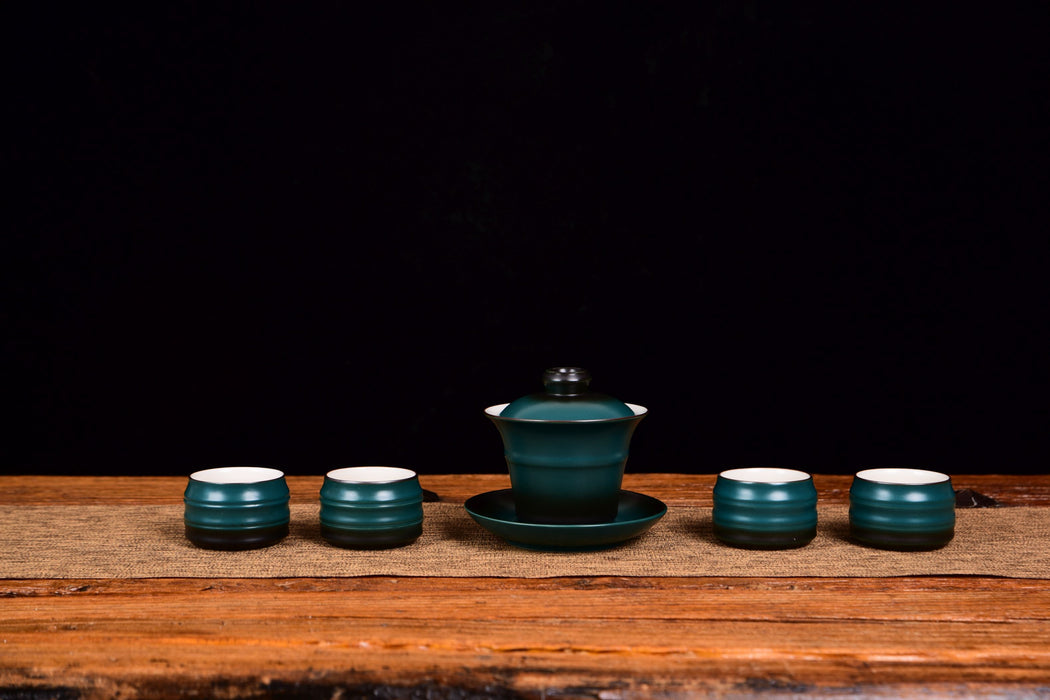 Fade to Blue Ceramic Cups