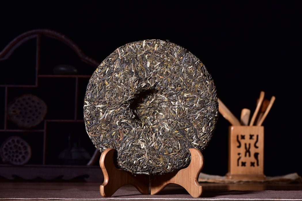 2017 Yunnan Sourcing "Ku Zhu Shan" Raw Pu-erh Tea Cake