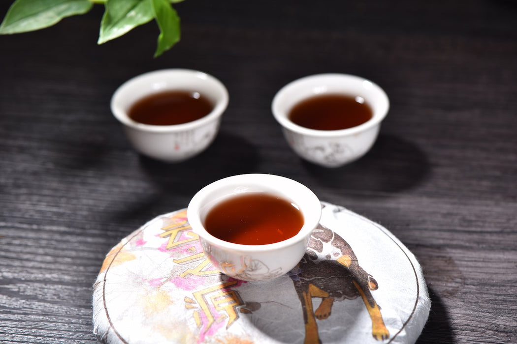 2018 Yunnan Sourcing "Serendipity" Ripe Pu-erh Tea Cake