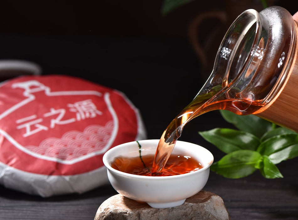 2018 Yunnan Sourcing "Jingmai Mountain" Ripe Pu-erh Tea Cake