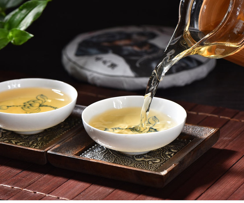 2018 Yunnan Sourcing "He Kai" Raw Pu-erh Tea Cake