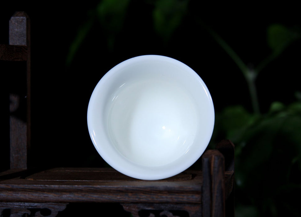 Jingdezhen Porcelain "Ribbed" Cup in Gift Box * 60ml