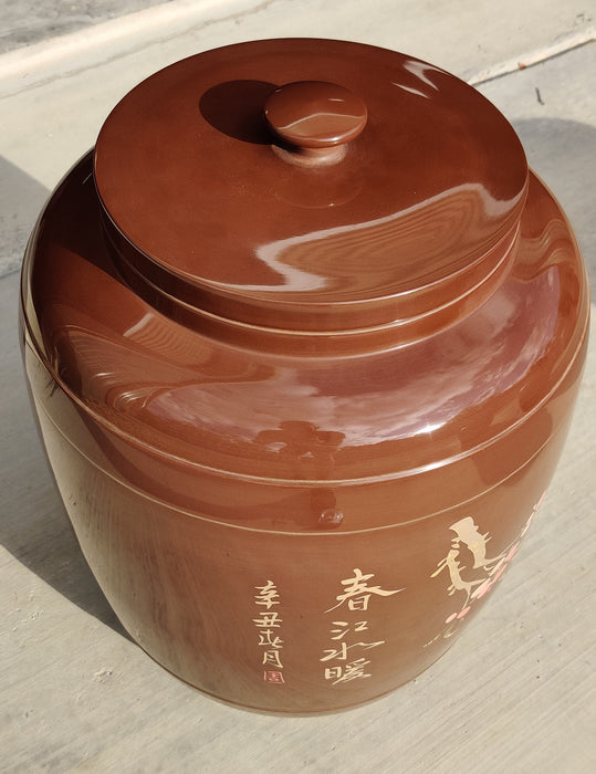Jian Shui Clay Jar for Tea Storage JSJ-07