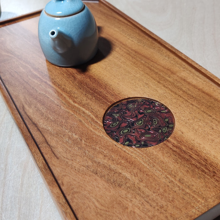 Hardwood Tea Table for Gong Fu Tea Brewing