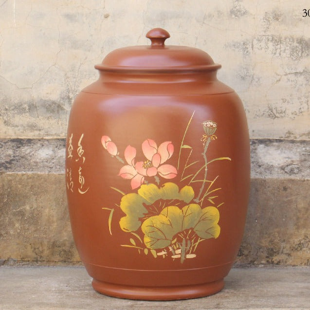 Jian Shui Clay Jar for Tea Storage JSJ-08