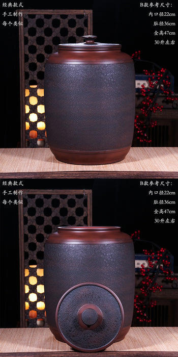 Jian Shui Clay Jar for Tea Storage JSJ-01