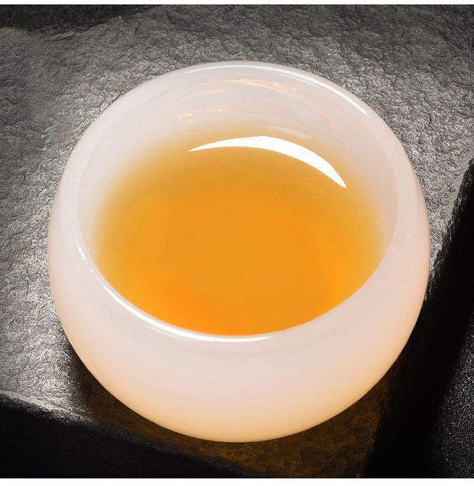 De Hua Jade Porcelain "Rounded" Yu Ci White Cup for Tea